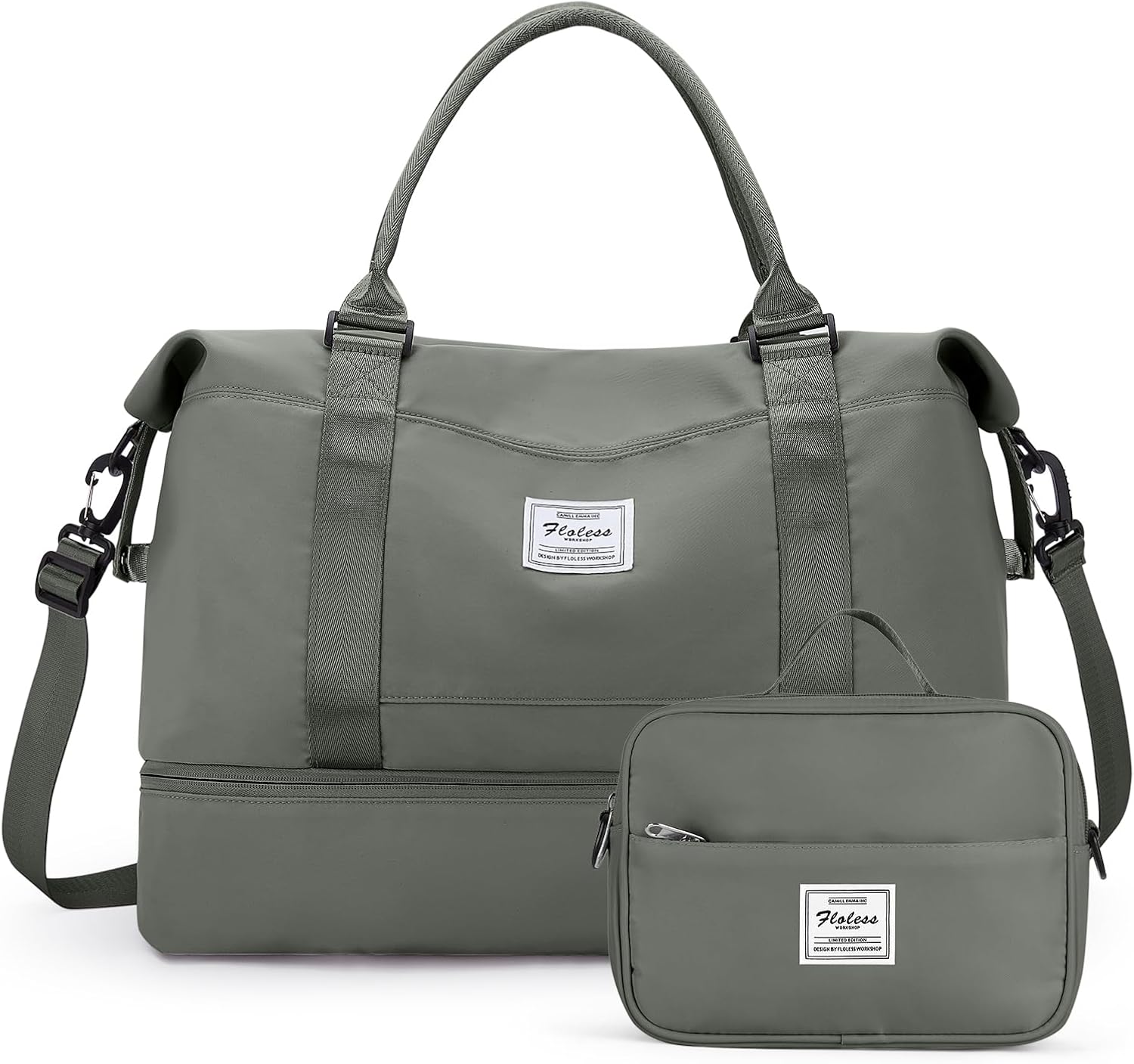 Travel Duffel Bag, Sports Tote Gym Bag, Shoulder Weekender Overnight Bag for Women - Image 106