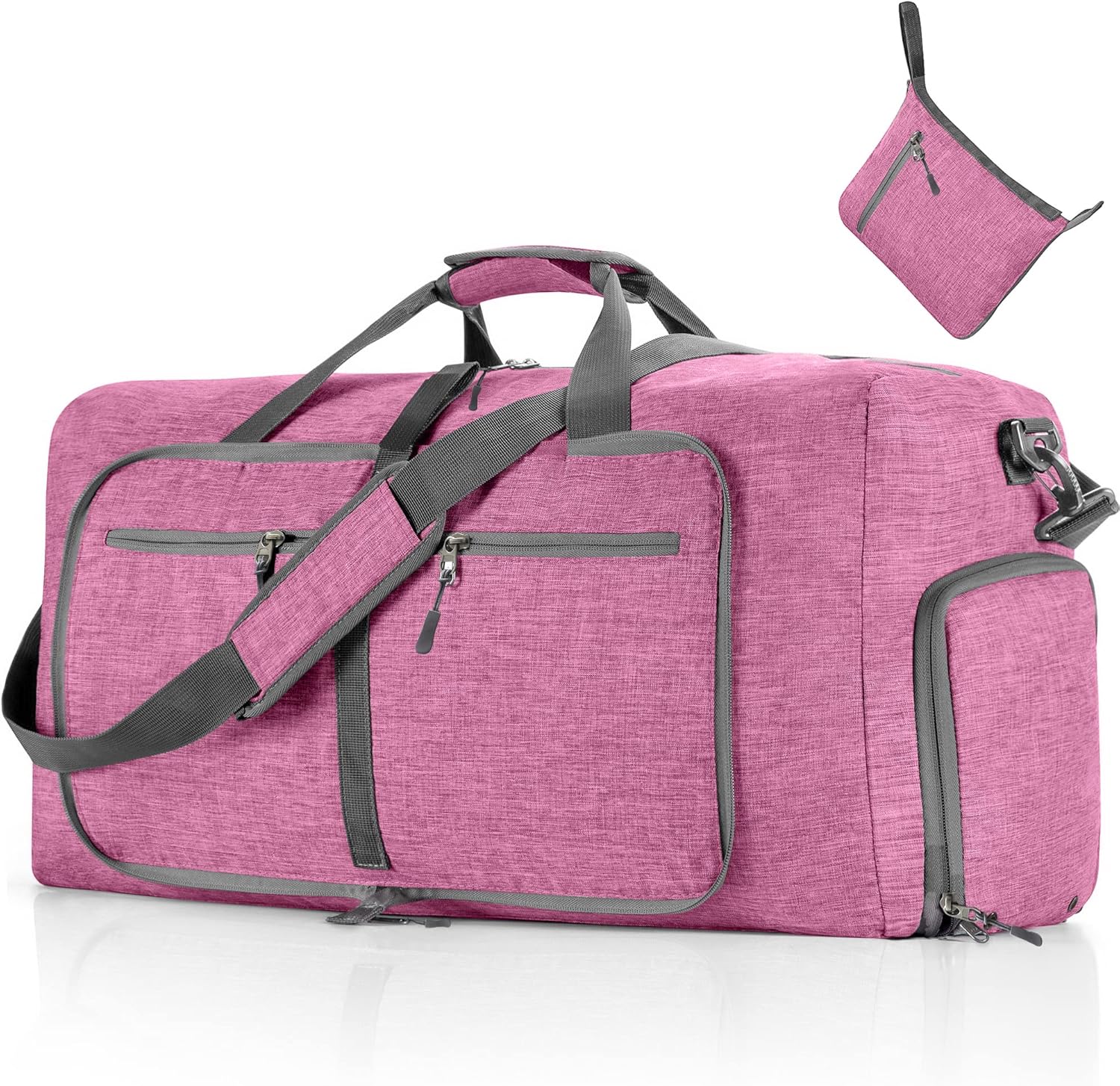 Travel Duffle Bag for Men, 65L Foldable Travel Duffel Bag with Shoes Compartment Overnight Bag for Men Women Waterproof & Tear Resistant 65L|85L|115L - Image 11