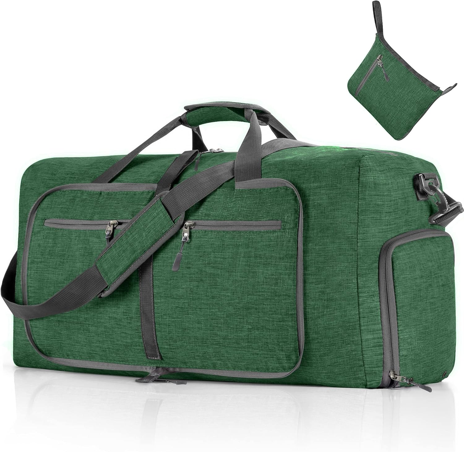 Travel Duffle Bag for Men, 65L Foldable Travel Duffel Bag with Shoes Compartment Overnight Bag for Men Women Waterproof & Tear Resistant 65L|85L|115L - Image 16