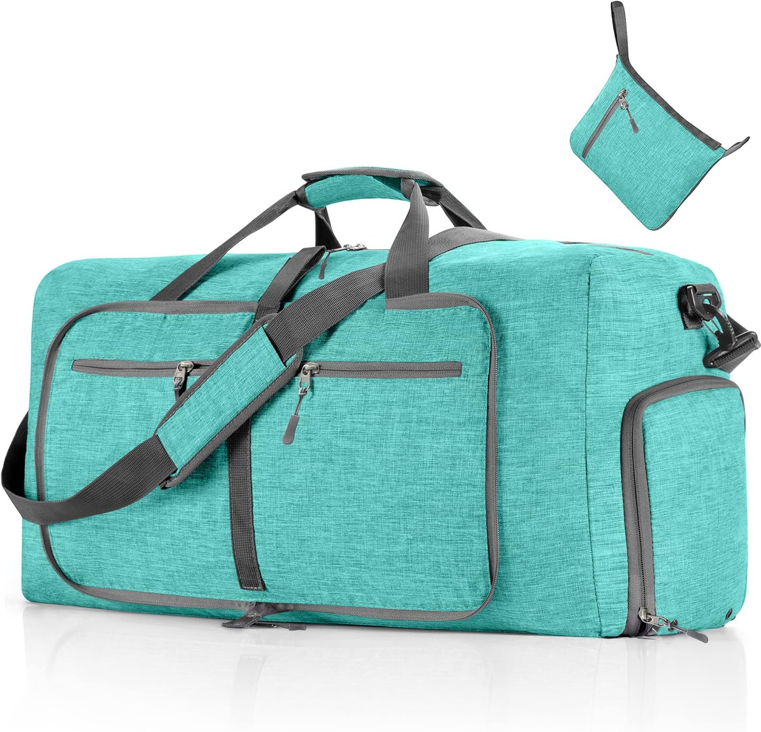 Travel Duffle Bag for Men, 65L Foldable Travel Duffel Bag with Shoes Compartment Overnight Bag for Men Women Waterproof & Tear Resistant 65L|85L|115L - Image 17