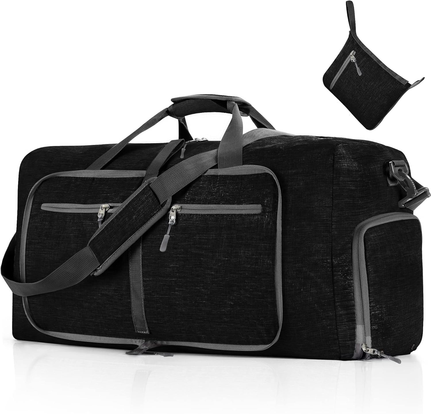 Travel Duffle Bag for Men, 65L Foldable Travel Duffel Bag with Shoes Compartment Overnight Bag for Men Women Waterproof & Tear Resistant 65L|85L|115L - Image 20