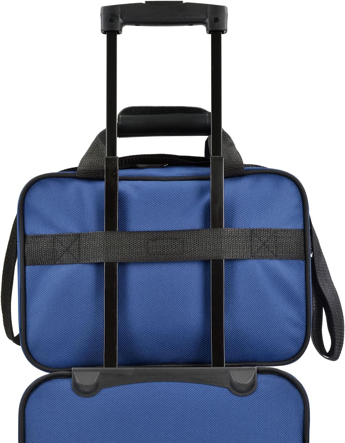 U.S. Traveler Rio Rugged Fabric Luggage, Royal Blue, 2 Wheel - Image 5