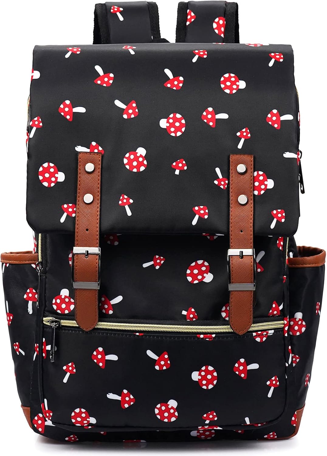 Vintage Laptop Backpack, Xinveen College School Backpack Travel Daypack Casual Business Rucksack - Image 10