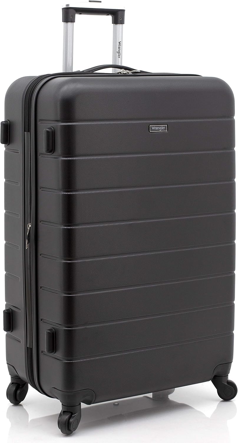 Wrangler 20" Smart Spinner Carry-On Luggage With Usb Charging Port ,Black - Image 19