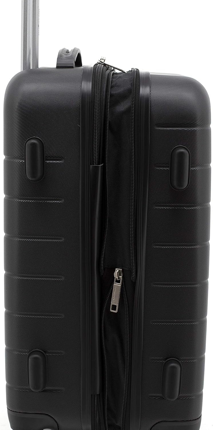 Wrangler 20" Smart Spinner Carry-On Luggage With Usb Charging Port ,Black - Image 4