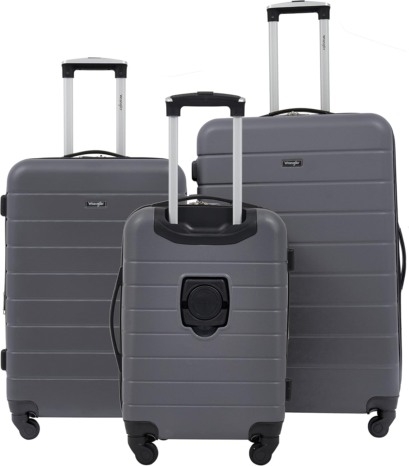 Wrangler 20" Smart Spinner Carry-On Luggage With Usb Charging Port ,Black - Image 13