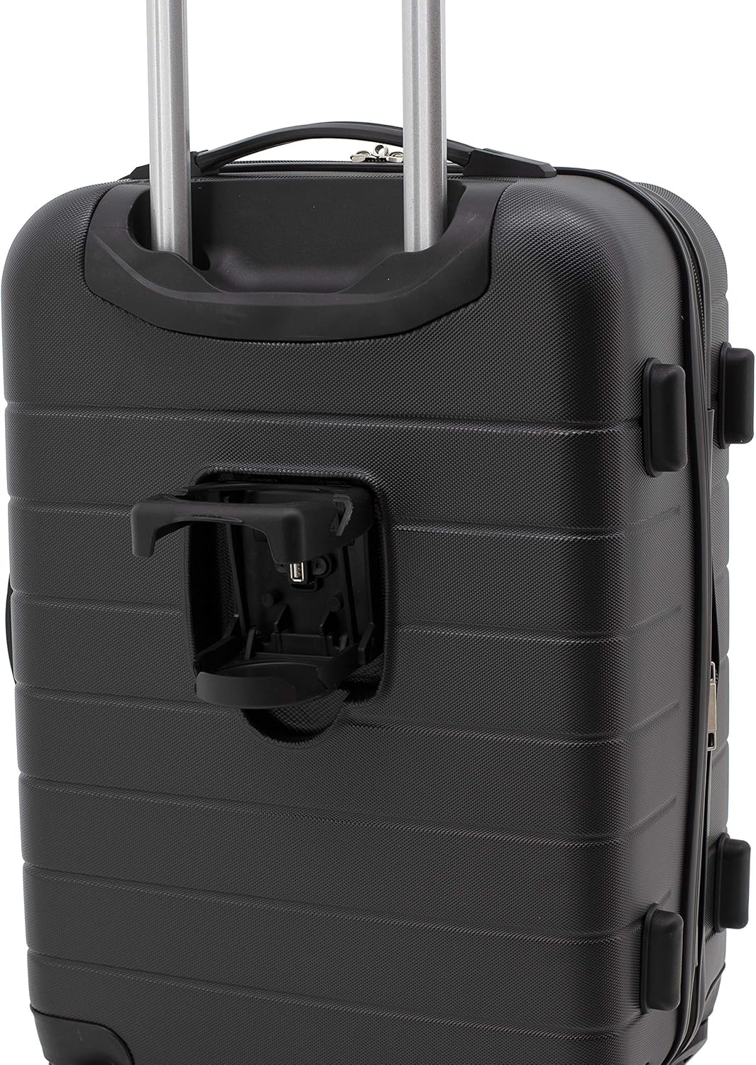 Wrangler 20" Smart Spinner Carry-On Luggage With Usb Charging Port ,Black - Image 7