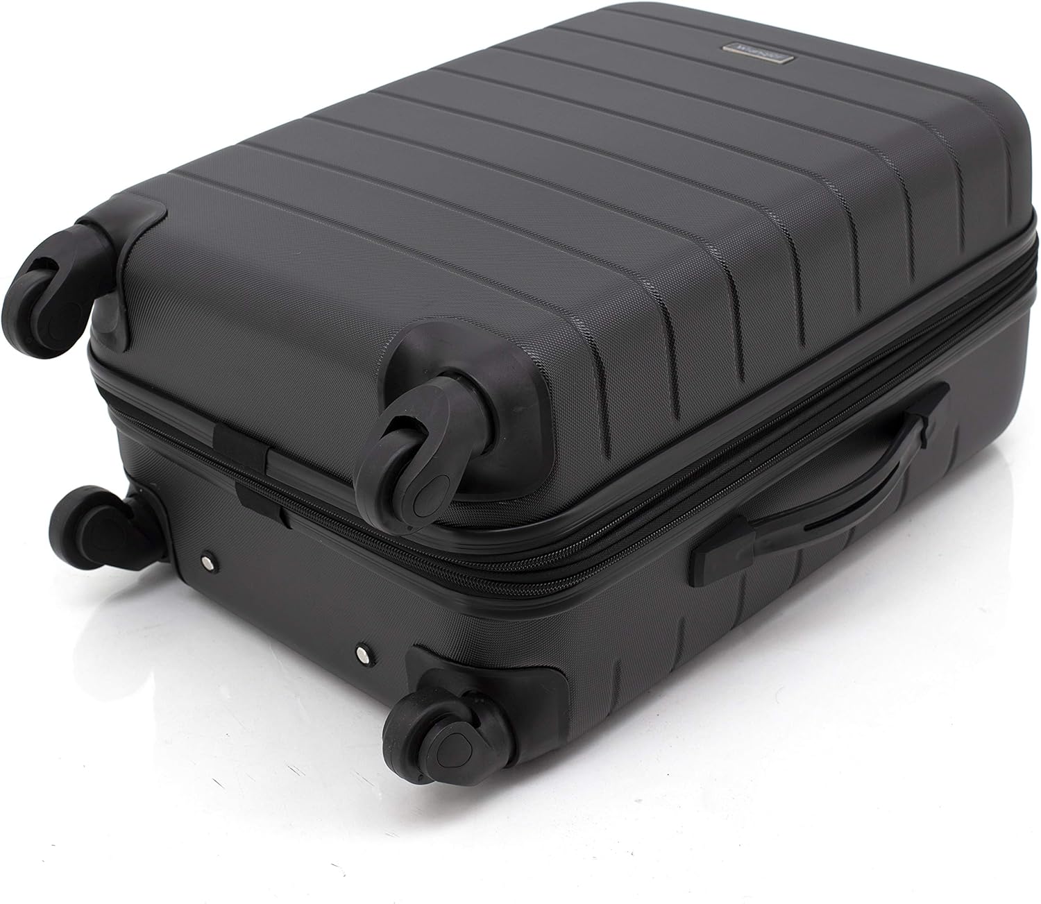 Wrangler 20" Smart Spinner Carry-On Luggage With Usb Charging Port ,Black - Image 6