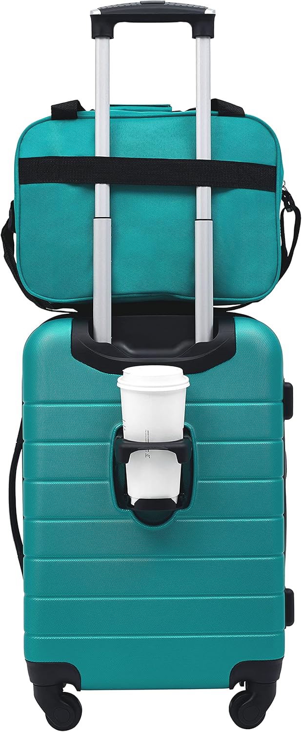 Wrangler 20" Smart Spinner Carry-On Luggage With Usb Charging Port ,Black - Image 9