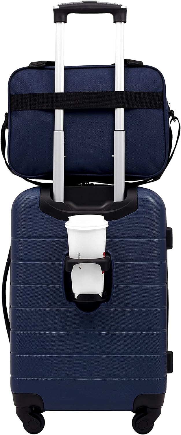 Wrangler 20" Smart Spinner Carry-On Luggage With Usb Charging Port ,Black - Image 20